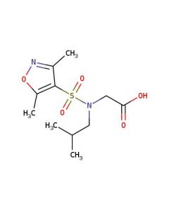 Astatech 2-(N-ISOBUTYL-3,5-DIMETHYLISOXAZOLE-4-SULFONAMIDO)ACETIC ACID; 0.1G; Purity 95%; MDL-MFCD09998228
